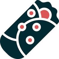 Burrito Vector Icon