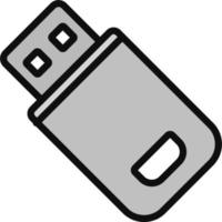 Flash Drive Vector Icon