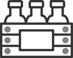 Beer Bottle Vector Icon