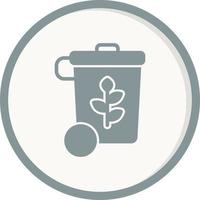 icono de vector de basura