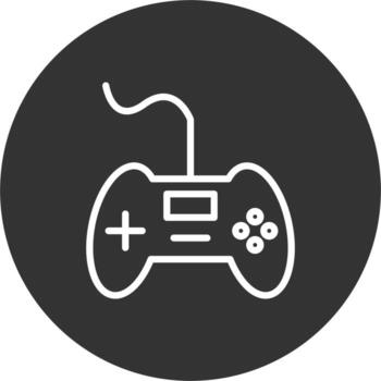 icono de vector de controlador de juego