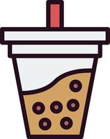 Bubble Tea Vector Icon