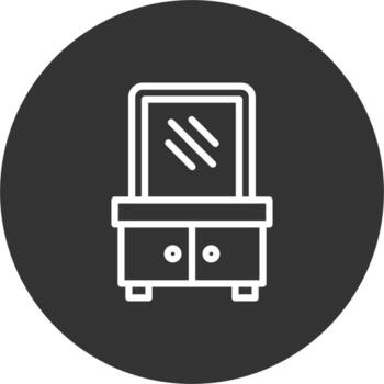 icono de vector de tocador