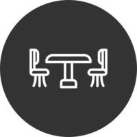 Dinner Table Vector Icon