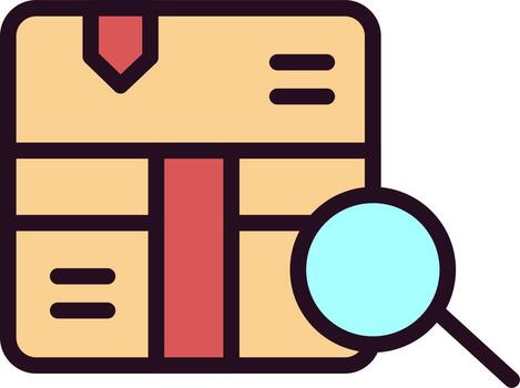 carga rastreo vector icono