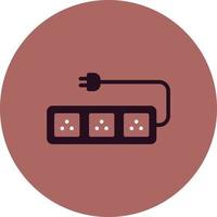 Power Strip Vector Icon