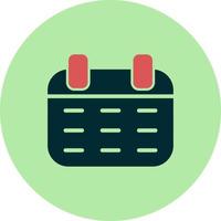 icono de vector de calendario