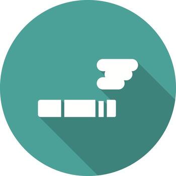 icono de vector de cigarrillo