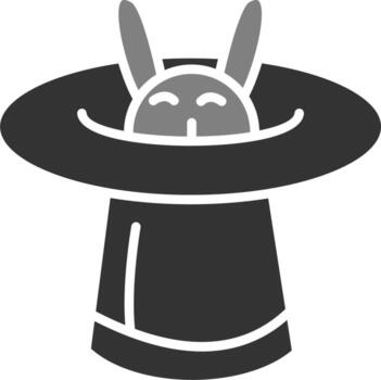 icono de vector de conejo