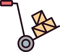 Trolley Vector Icon