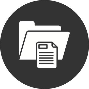 icono de vector de archivo