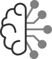 Artificial Intelligence Vector Icon