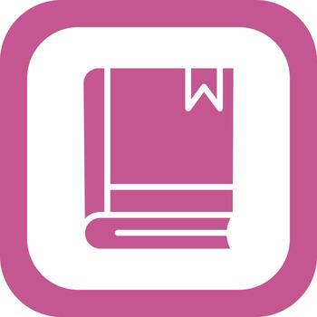 icono de vector de libro