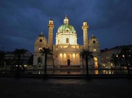 Karlskirche church in Vienna photo