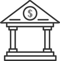 Bank Vector Icon