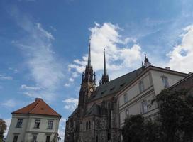 catedral de san pedro y pablo en brno foto