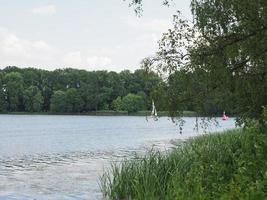 lago kleiner dutzendteich en nuremberg foto