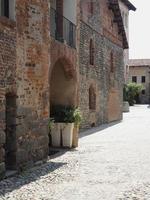 Ricetto medieval village in Candelo photo