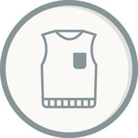 Sleeveless Jumper Vector Icon