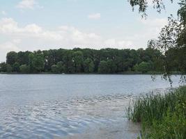 Kleiner Dutzendteich lake in Nuernberg photo