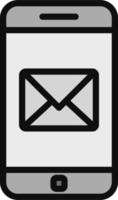 icono de vector de correo