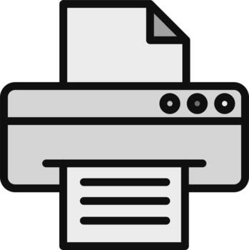 Printer Vector Icon