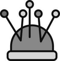 Pin Cushion Vector Icon