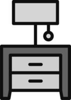 Night Stand Vector Icon