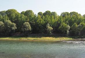 River Po in Turin photo