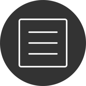 icono de vector de menú