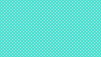 white polka dots over turquoise background photo