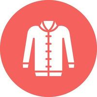 icono de vector de chaqueta