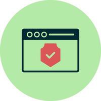 Website Encryption Vector Icon