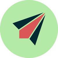 Paper Plane Vector Icon