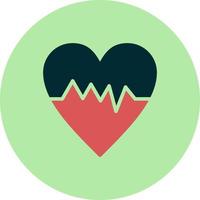 Heart Beat Vector Icon