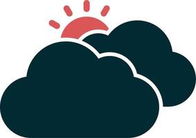 Cloudy Vector Icon