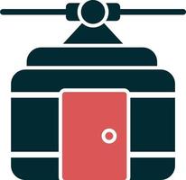 Cable Car Cabin Vector Icon