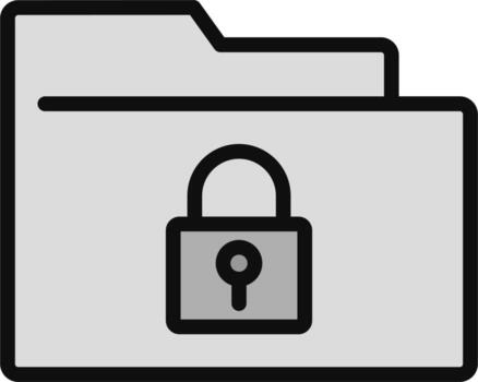 icono de vector de cifrado de datos