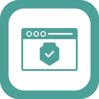 Website Encryption Vector Icon