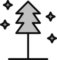 parque árbol vector icono