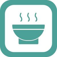 Soup Bowl Vector Icon