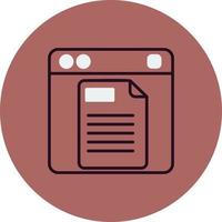 icono de vector de borradores