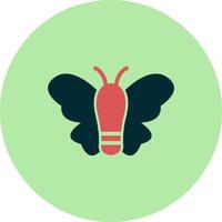 icono de vector de mariposa