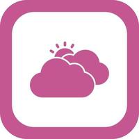 Cloudy Vector Icon