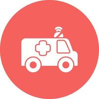 icono de vector de ambulancia