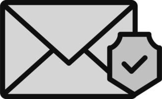 Email Encryption Vector Icon