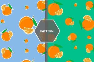 Seamless bright light pattern with Fresh oranges for fabric, drawing labels, print on t-shirt, wallpaper of children's room, fruit background. Slices of orange doodle style cheerful background. vector