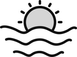 Sunrise Vector Icon