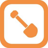 Shovel Vector Icon