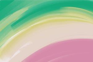 Beautiful vector background in green and pink, strokes on canvas, vector